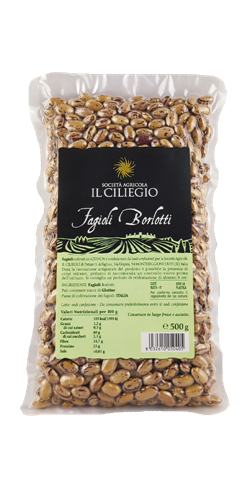 FAGIOLI BORLOTTI 500 GR